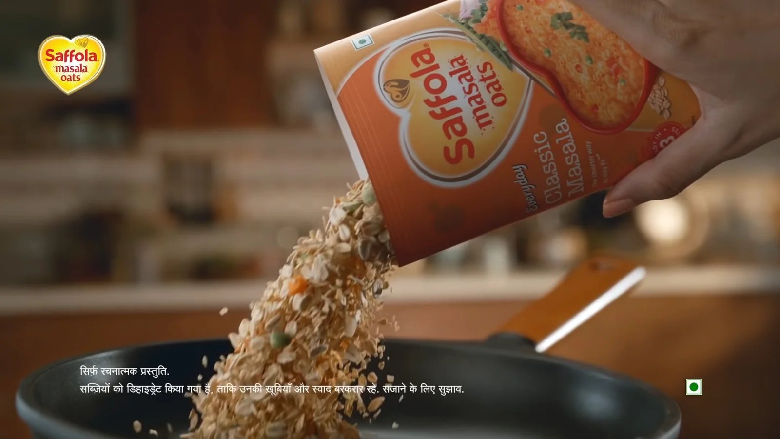 Saffola Masala Oats Pack Shots